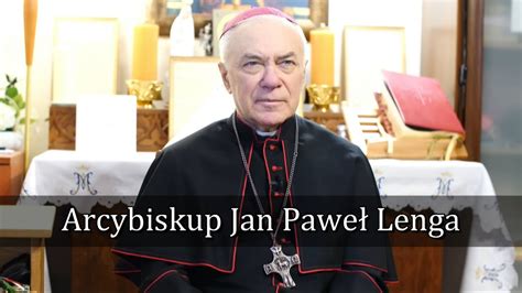 Abp Jan Paweł Lenga Youtube Abp Jan Paweł Lenga - YouTube